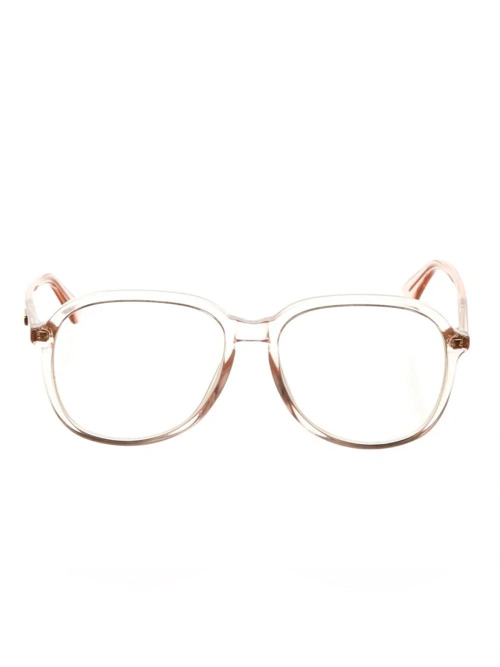 GUCCI Oversized Acetate Pink 55mm Eyeglasses